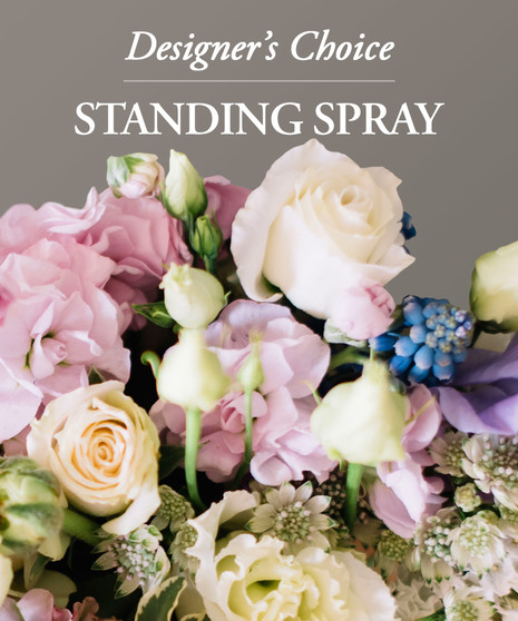 example of standing spray