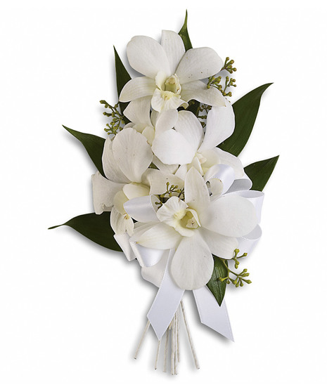 Graceful Orchids Corsage