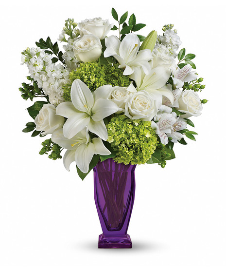 Hydrangea, Lillies, White 