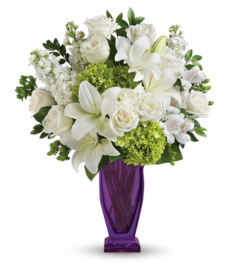 Hydrangea, Lillies, White 