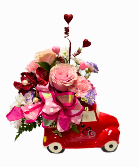 Love Letters Truck  Bouquet